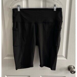 Bike Shorts With Pockets Size XL Black New Without Tags